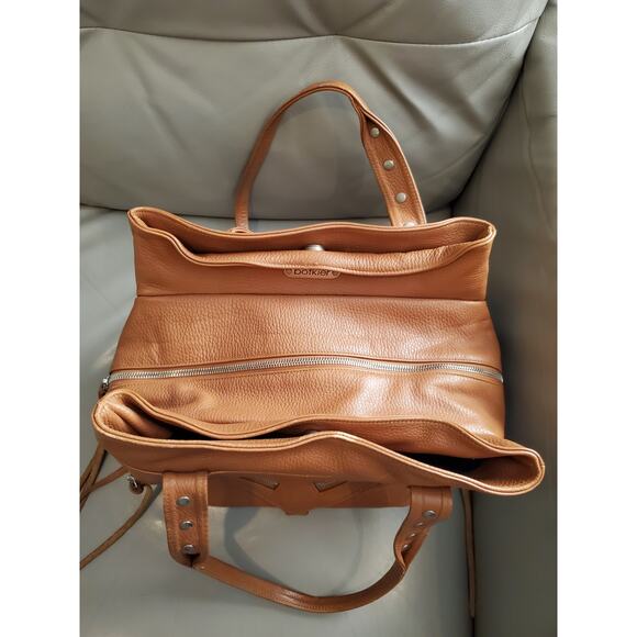 Botkier Brown Leather Satchel - Picture 12 of 15